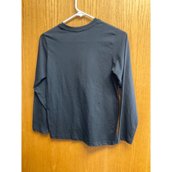 Stranger Things Black Long-Sleeve Graphic Tee Youth Size M Cotton - Picture 3 of 3